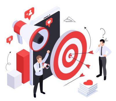 Business growth strategy isometric composition with megaphone and target icons with social reactions and human characters vector illustration SSUCv3H4sIAAAAAAACA02RTU/DMAyG/0qUc8VA3HpEGkhIiAmOEwc3Na1ZGk922jFN/e843YZ2s/2+/siTk29AKfj65CnGUbNAJk6+fqg8tpRZCKKv7+fKa4Y8Kqp5LQuQsTN1ya9DtqdS97V/GpUSqq6eKUEK6K19bEzYIO8j+rm6Ot+bHwxZ/w1vpAFjhIQ8qp+/Kg8dpnAsW22tYERYjtiatDtklOFy0UQt8jmEsaUS+okDRNMfy8X2Oh5KtRPY9xSEJpSSt6hBbq52nfAh926hgd3RkfKAWSi4wMOelQojdyDzDNjZME7oILUug3SYHQVOetaVgxF0ghBKky62fhwgudCDWBVF3WQMWNztF9y5tfGHJqJbbz6Xtg9MLZorudfNi/tmGQxh5fNvAemrC9HzLF21GLiMmgp93tmXzvP8B0dFXM3wAQAA